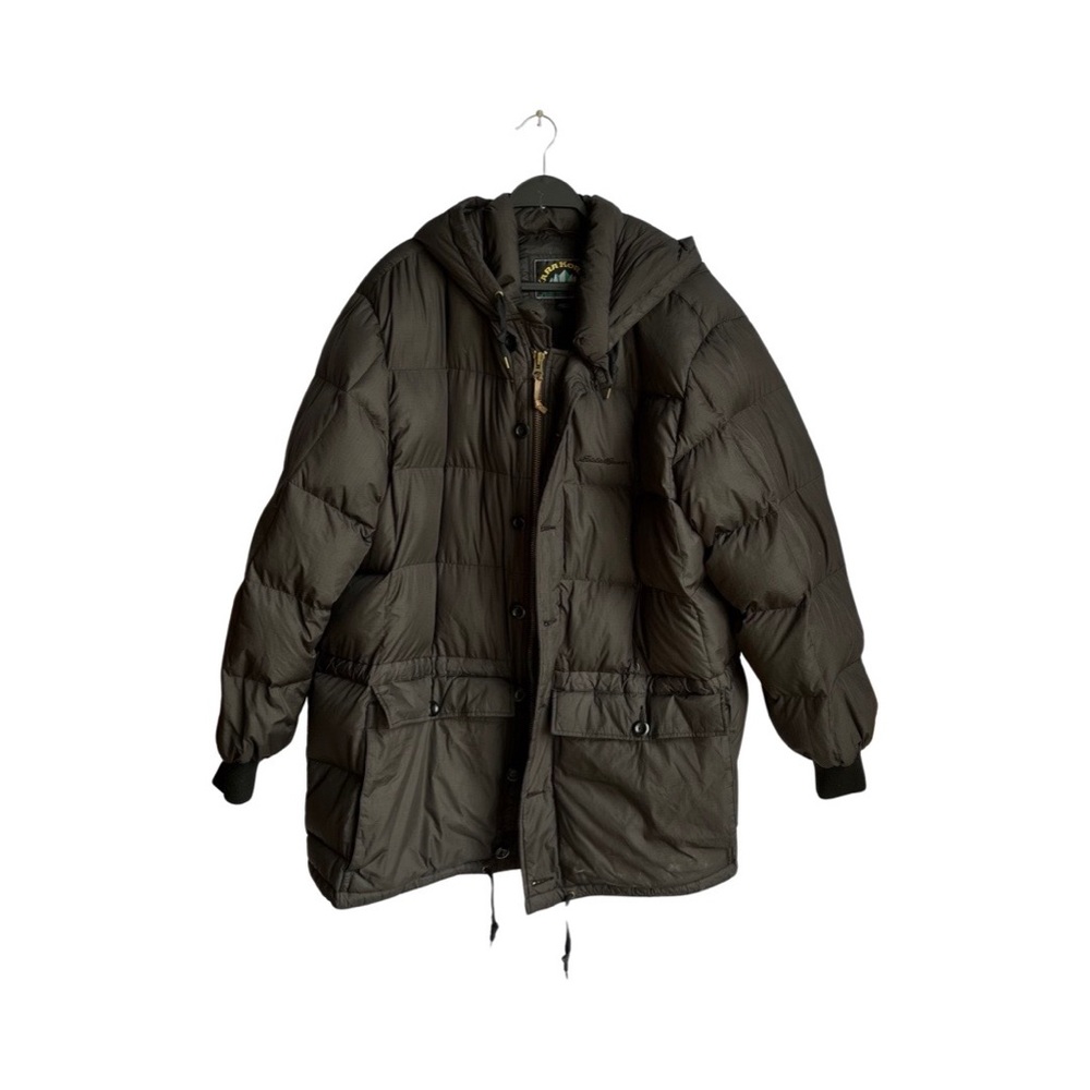 Eddie Bauer Kara Koram vintage down parka  charcoal grey down size XXXL